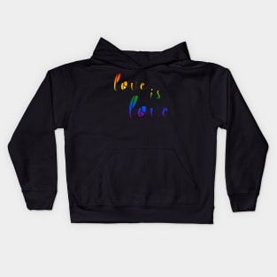 Love is Love - Gay Pride Kids Hoodie